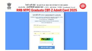 RRB NTPC Graduate CBT-2 Admit Card 2025